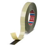 Tesa Double Sided Cloth Tape, 0.19mm Thick, Cloth Backing, 25mm x 50m