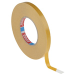 Tesa tesa fix Series 4970 White Double Sided Plastic Tape, 0.23mm Thick, 16.9 N/cm, PVC Backing, 12mm x 50m