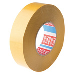 Tesa tesa fix Series 4970 White Double Sided Plastic Tape, 0.23mm Thick, 16.9 N/cm, PVC Backing, 38mm x 50m