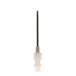 OK International Grey Luer-Lock Dispensing Tip, 15 Gauge