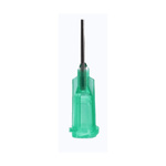 OK International Green Needle Nozzle Dispensing Tip, 18 Gauge