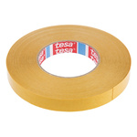 Tesa tesa fix Series 4970 White Double Sided Plastic Tape, 0.23mm Thick, 16.9 N/cm, PVC Backing, 19mm x 50m