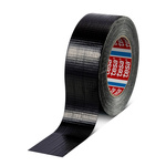 Tesa 4615 Duct Tape, 50m x 50mm, Black, PE Coated Finish