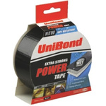 Loctite UniBond Power Tape Duct Tape, 25m x 50mm, Black