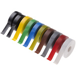 Advance Tapes AT7 Assorted PVC Electrical Tape, 19mm x 33m