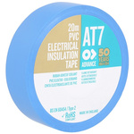 Advance Tapes AT7 Blue PVC Electrical Tape, 19mm x 20m
