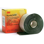 3M Scotchfil Black Synthetic Rubber Electrical Tape, 38mm x 1.5m