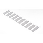 Hi-Bond VST 4110W White Double Sided Adhesive Square, 1.1mm Thick, 35.8 N/cm, 12mm x 34mm