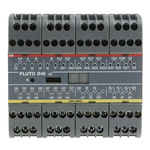 ABB Pluto 2TLA Series Safety Controller, 24 Safety Inputs, 6 Safety Outputs, 24 V dc
