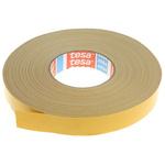 Tesa 4964 White Double Sided Cloth Tape, 0.39mm Thick, 7.5 N/cm, Cloth Backing, 25mm x 50m