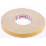 Tesa 4964 White Double Sided Cloth Tape, 0.39mm Thick, 7.5 N/cm, Cloth Backing, 19mm x 50m