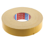 Tesa 4964 White Double Sided Cloth Tape, 0.39mm Thick, 7.5 N/cm, Cloth Backing, 38mm x 50m