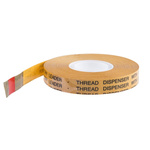 Advance Tapes AT395 Clear Transfer Tape, 0.04mm Thick, 3.5 N/cm, Paper Backing, 12mm x 33m