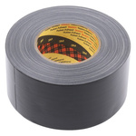 3M Scotch 389 Duct Tape, 50m x 75mm, Black, PE Coated Finish