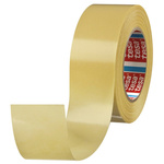 Tesa 4939 White Double Sided Cloth Tape, 0.27mm Thick, 50 N/cm, Cloth Backing, 25mm x 50m