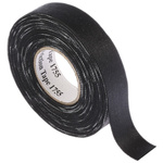 3M Temflex 1755 Cloth Tape, 18m x 19.1mm, Black, Rubber Finish
