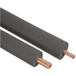 RS PRO Nitrile Rubber Pipe Insulation, 28mm dia. x 25mm x 2m