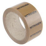 RS PRO Beige PP, Vinyl Pipe Marking Tape, text Nitrogen, Dim. W 50mm x L 33m