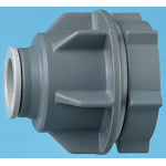 JG Speedfit Straight Tank Coupler PVC Pipe Fitting, 22mm