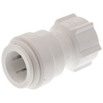 JG Speedfit Straight Tap Adapter PVC Pipe Fitting, 15mm