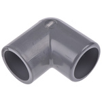 Georg Fischer 90° Elbow PVC Pipe Fitting, 1/2in