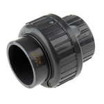 Georg Fischer Straight Union PVC Pipe Fitting, 1in
