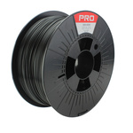 RS PRO 1.75mm Black PLA 3D Printer Filament, 1kg