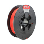 RS PRO 1.75mm Red PLA 3D Printer Filament, 500g