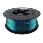 RS PRO 1.75mm Blue/Green 3D Printer Filament, 1kg