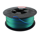 RS PRO 2.85mm Blue/Green 3D Printer Filament, 1kg
