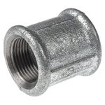 Georg Fischer Galvanised Malleable Iron Fitting Socket, Female BSPP 3/4in to Female BSPP 3/4in