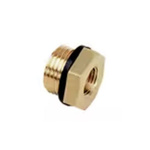 Legris Brass Pipe Fitting, Straight Push Fit Reducer, Male 3/4in to Female BSPP 3/8in