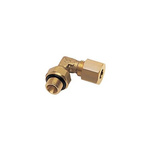 Legris Brass Pipe Fitting, Straight Push Fit, Male BSPP 3/8in 10mm