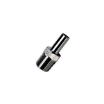 Legris Brass Pipe Fitting, Straight Push Fit Compression Olive BSPT 1/8in BSPT 1/8in 6mm