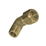 Brass Pipe Fitting Push Fit, Male BSPT 1/4in BSPT