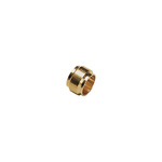 Legris Brass Pipe Fitting, Straight Compression Compression Fitting Compression 14mm 14mm