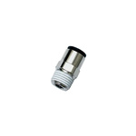 Legris Brass Pipe Fitting, Straight Compression Stud Fitting, Male BSPT 3/8in 3/8in