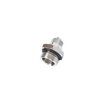 Legris Brass Pipe Fitting, Straight Compression Stud Fitting, Male BSPP 1/8in