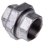 Georg Fischer Galvanised Malleable Iron Fitting Taper Seat Union, Female BSPP 2in to Female BSPP 2in