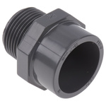 Georg Fischer Straight Adapter PVC Pipe Fitting