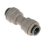 John Guest Acetal Process Fitting 1/4in Straight Connector 1/4 in Push Fit
