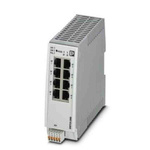 1009220 | Phoenix Contact Ethernet Switch, 8 RJ45 port, 24V dc, 1000Mbit/s Transmission Speed, DIN Rail Mount FL SWITCH 2308 PN