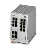 2702907 | Phoenix Contact Ethernet Switch, 12 RJ45 port, 24V dc, 100Mbit/s Transmission Speed, DIN Rail Mount FL SWITCH