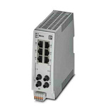 2702333 | Phoenix Contact Ethernet Switch, 6 RJ45 port, 24V dc, 100Mbit/s Transmission Speed, DIN Rail Mount FL SWITCH 2206-2FX