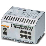 1043414 | Phoenix Contact Ethernet Switch, 6 RJ45 port, 24V dc, 100Mbit/s Transmission Speed, DIN Rail Mount