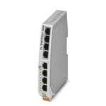 1085243 | Phoenix Contact Ethernet Switch, 8 RJ45 port, 24V dc, 1000Mbit/s Transmission Speed, DIN Rail Mount FL SWITCH 1000