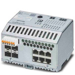 1088853 | Ethernet Switch, 4 RJ45 port, 24V dc, 100Mbit/s Transmission Speed, DIN Rail Mount