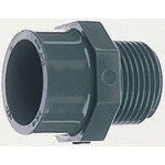 Georg Fischer Straight Adapter PVC Pipe Fitting