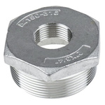 RS PRO Stainless Steel Pipe Fitting Hexagon Bush, Male R 2in x Female G 1/2in