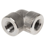 RS PRO Stainless Steel Pipe Fitting, 90° Circular Elbow, Female G 1/4in x Female G 1/4in